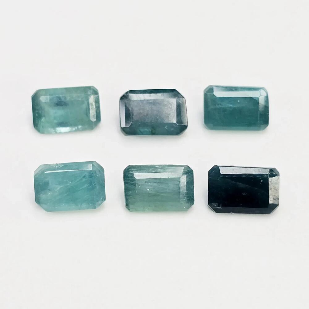 Natural Grandidierite 3.57ct Set 6x4mm Rare Loose Gemstones